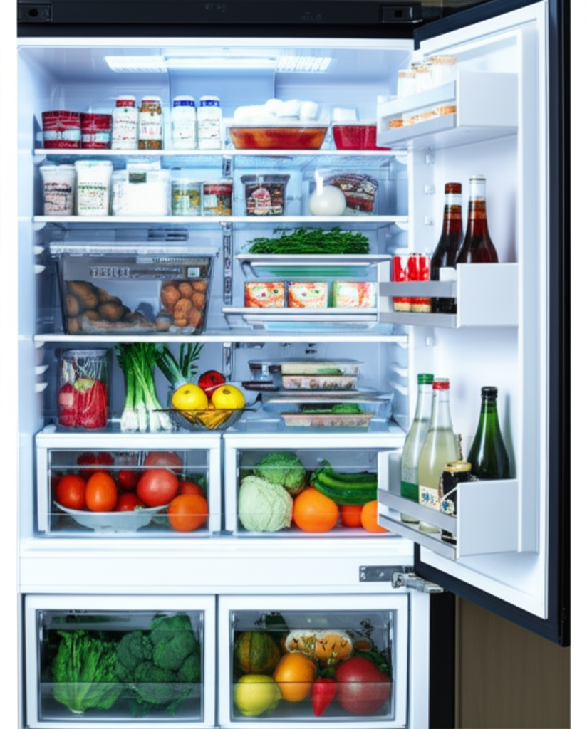 Sub-Zero built-in refrigerator with advanced food preservation technology