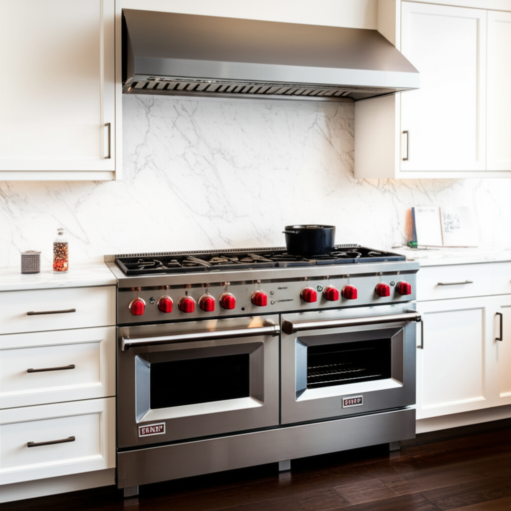 Wolf range repair by trained technician